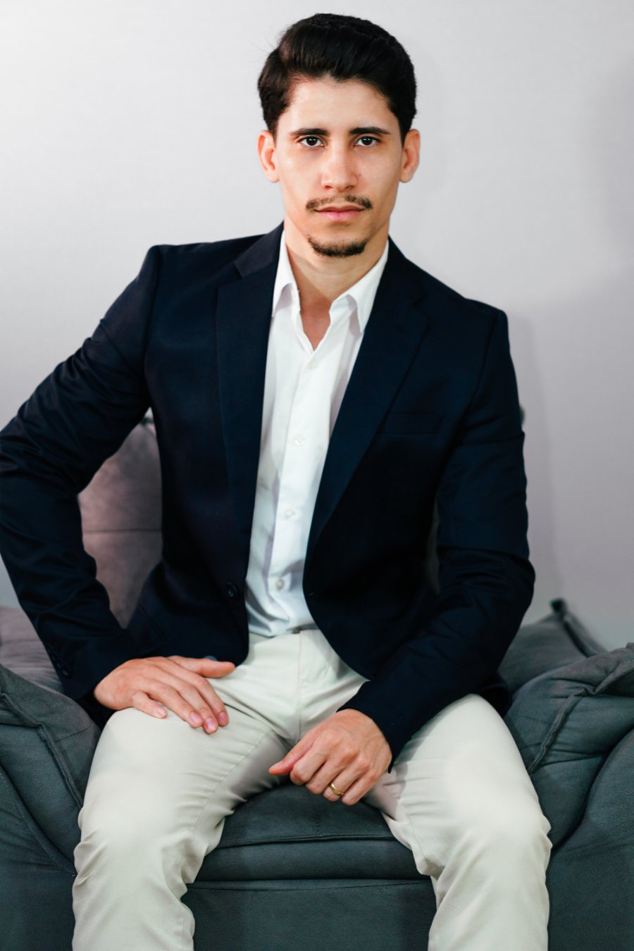 Daniel Ribeiro em atendimento